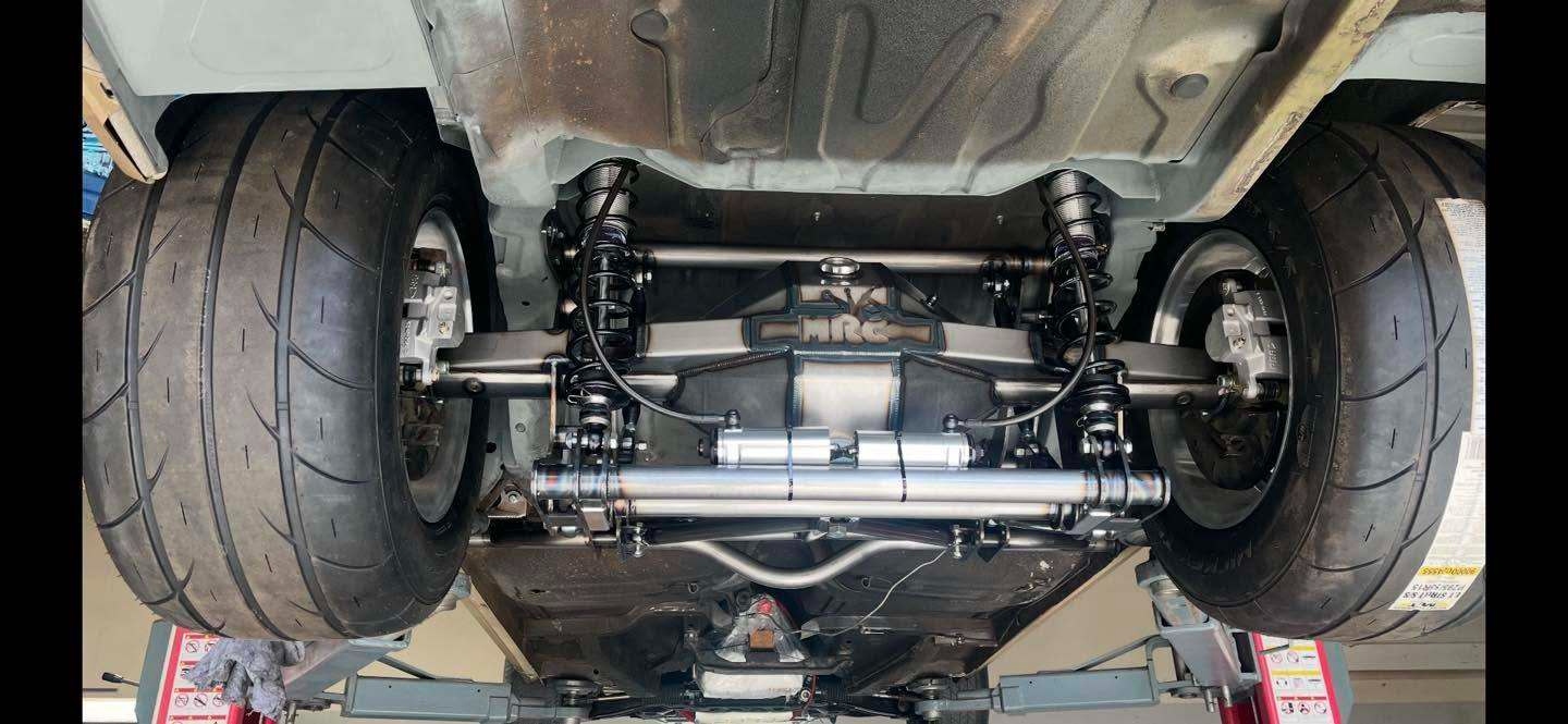 Four-link upgrade underway